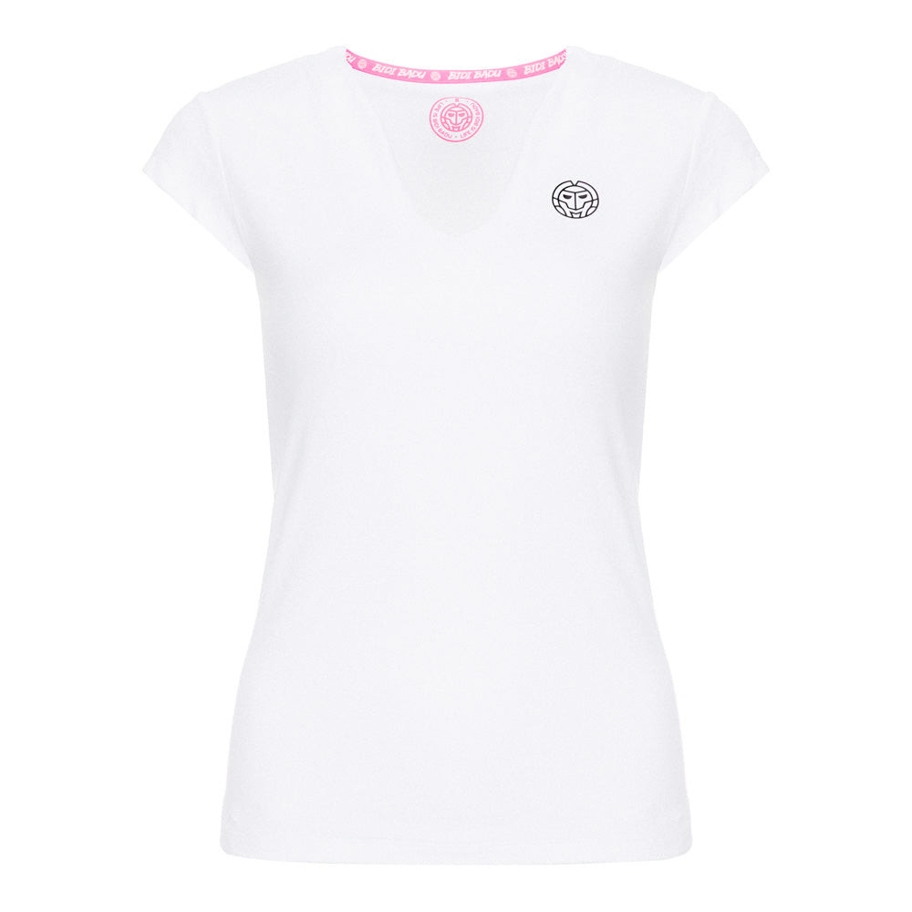 Bidi Badu Bella 2.0 Tennis V-Neck - White