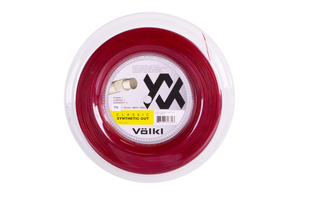 Völkl Classic Synthetic gut reel 16g - red