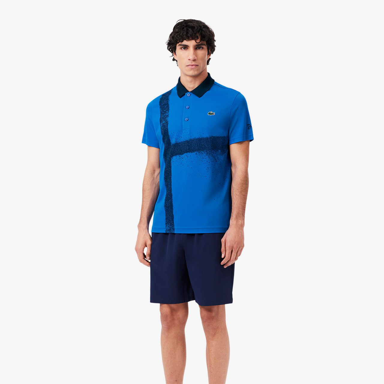 Lacoste Djokovic Ultra Dry Polo - blue/34