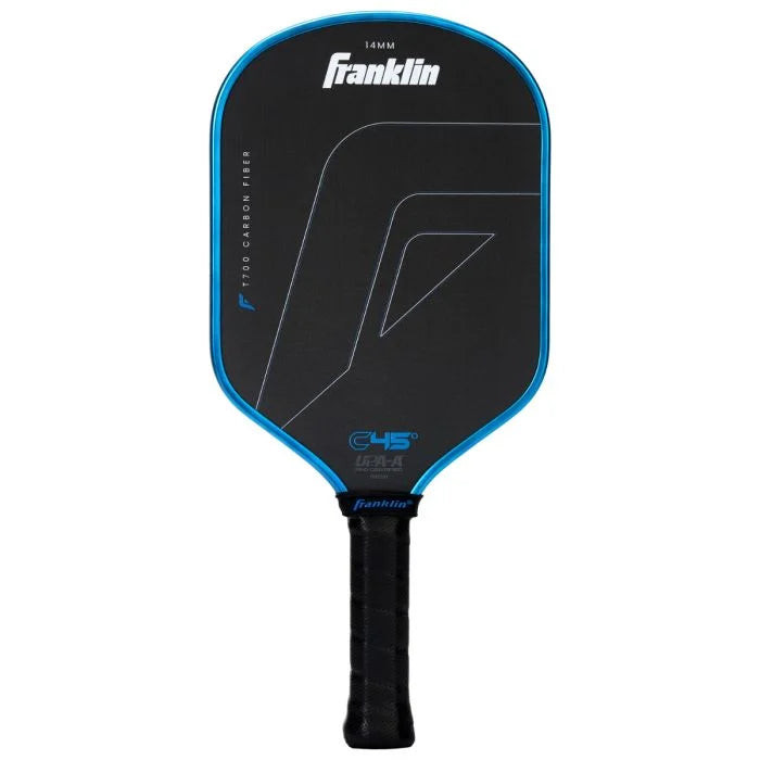 C45° CARBON FIBER PADDLE - 14MM - BLUE