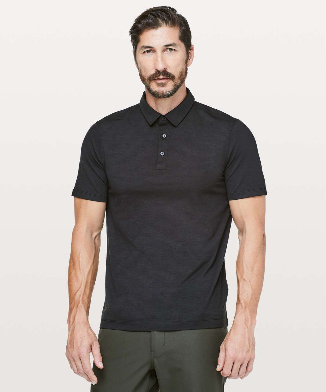 Lululemon Evolution Polo - BLK - M