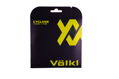 Völkl Cyclone 19g Tennis String Set - Black