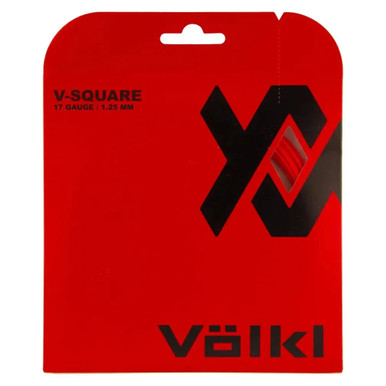 Völkl V-Square 17g Tennis String Set - Red