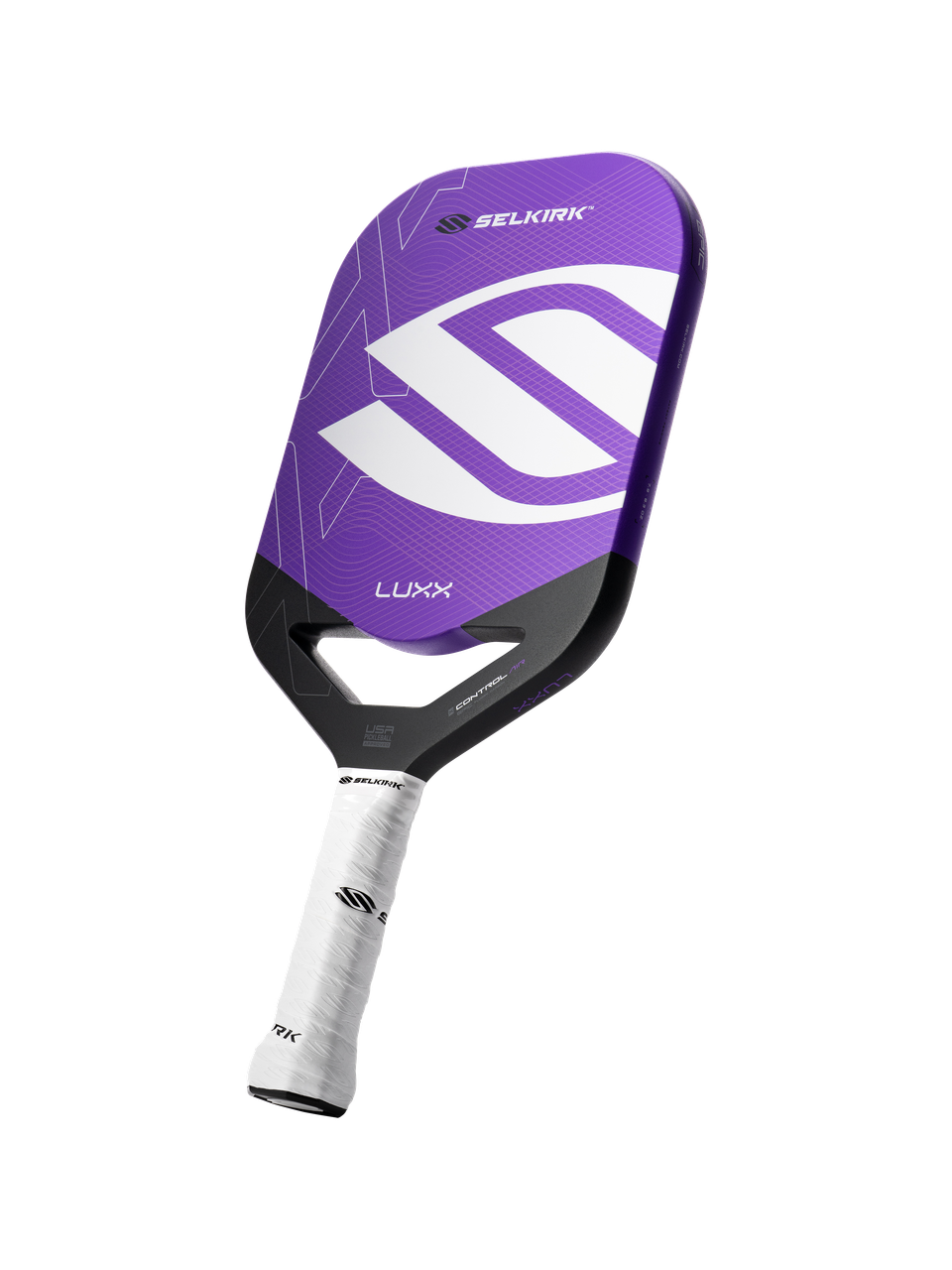 Selkirk LUXX Control Air with InfiniGrit Pickleball Paddle - Epic Purple