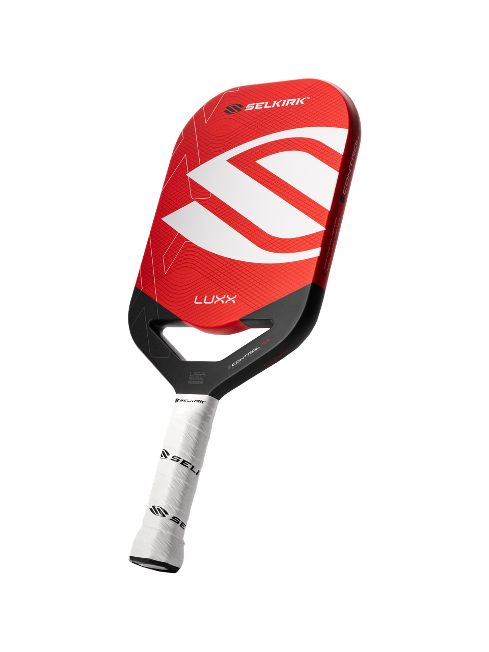 Selkirk LUXX Control Air with InfiniGrit Pickleball Paddle - Invikta Red