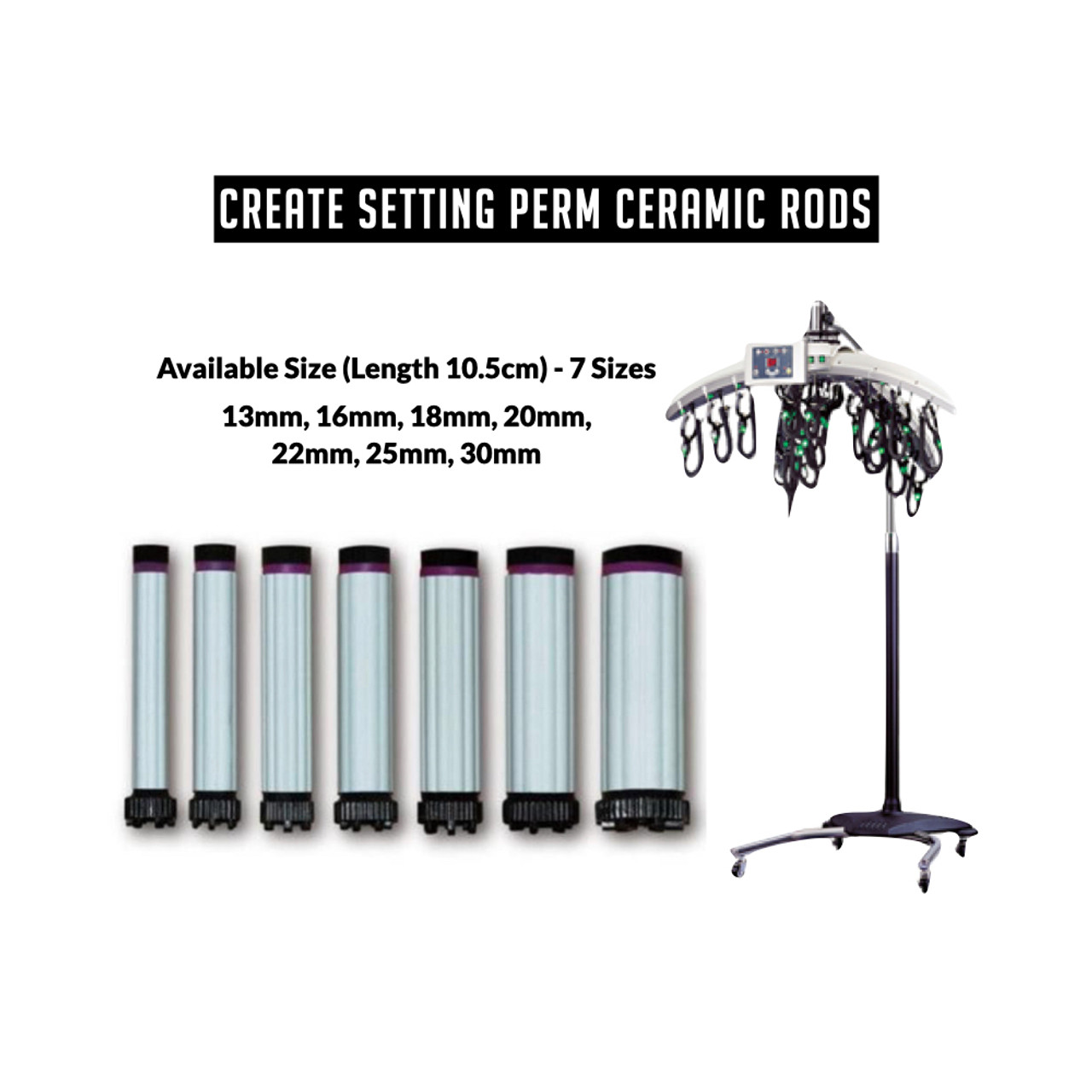 Setting Perm Ceramic Rod – Create Professional