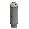 Samuels A10130 500 Gallon Vertical Air Receiver Tank (36X117, 200 PSI)