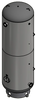 Samuels A10340 3800 Gallon Vertical Air Receiver Tank (72X228, 150 PSI)