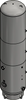 Samuels C103115 5000 Gallon Vertical Air Receiver Tank (72X305, 150 PSI)