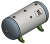 Samuels A10023-300 12 Gallon Horizontal Air Receiver Tank (12X27, 300 PSI)
