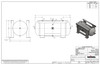 Samuels A10127 200 Gallon Horizontal Air Receiver Tank (30X72, 200 PSI)