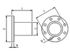 ProParts, Inc. sells and services flange adapter 90014-110.