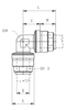 ProParts, Inc. sells and services elbow connector 90130-63.