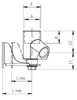 ProParts, Inc. sells and services threaded inclined double outlet 90663-08-08