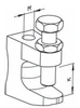 ProParts, Inc. sells and services beam clamp 90862-3/8.