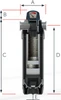 ProParts, Inc. sells and services GON-US Series Air Filter Replacement Element MON-US-130 Y.