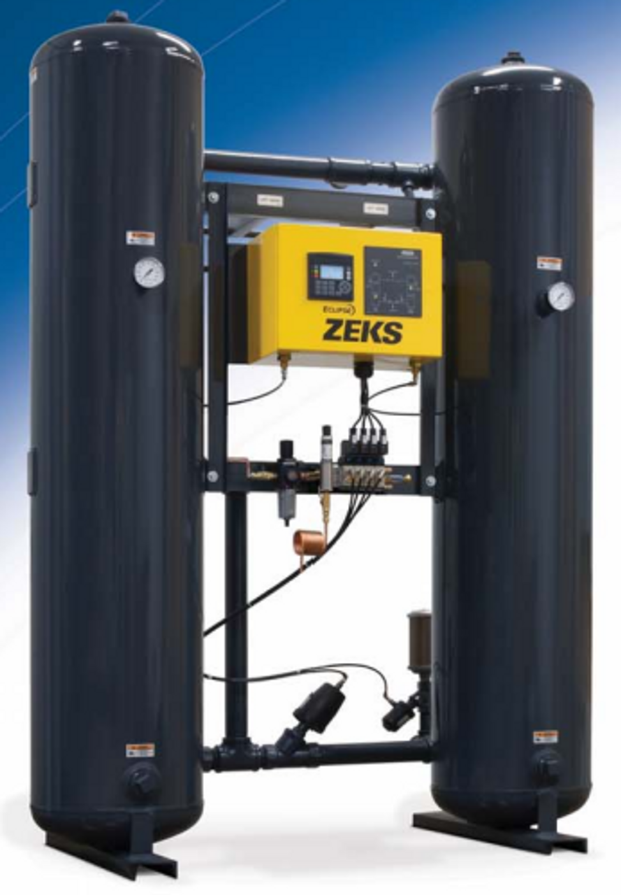 ProParts, Inc. sells and services 250ZPB Heatless Desiccant Air Dryer.