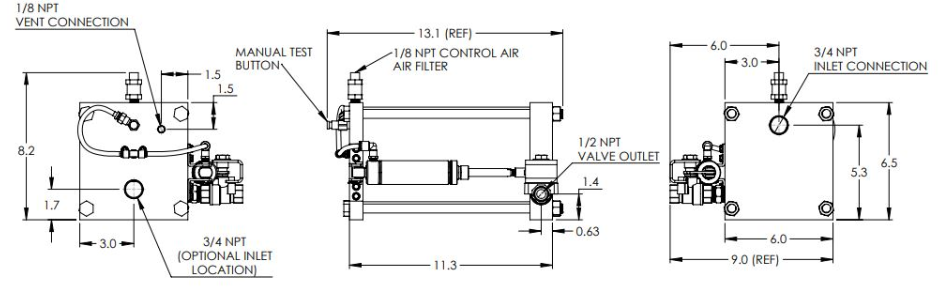 ProParts, Inc. sells and services ASP RD11-T Zero-Loss Drain.