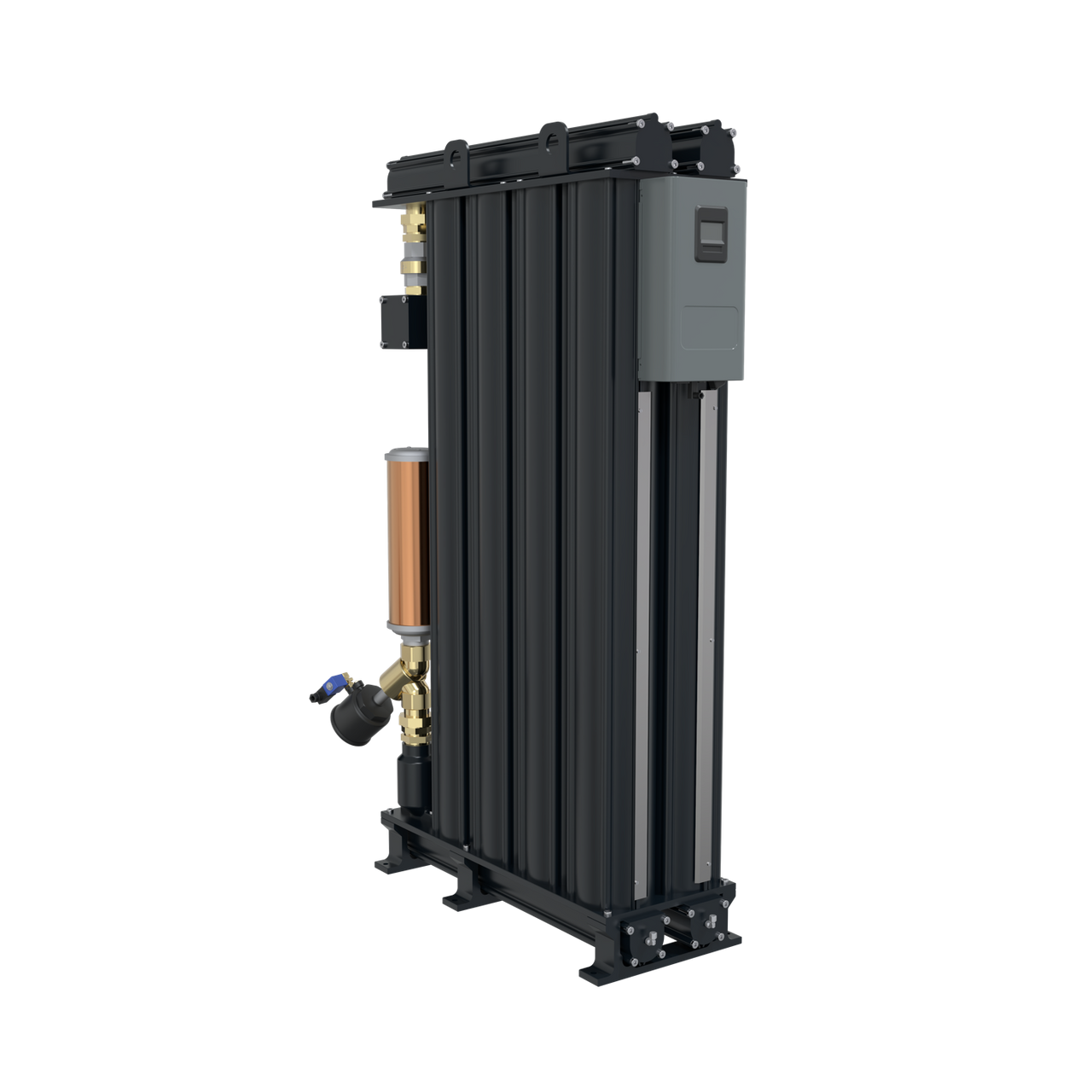 Mikropor MHL Twin-Tower Heatless Desiccant Air Dryer MHL-1000 115V (Filters Included)