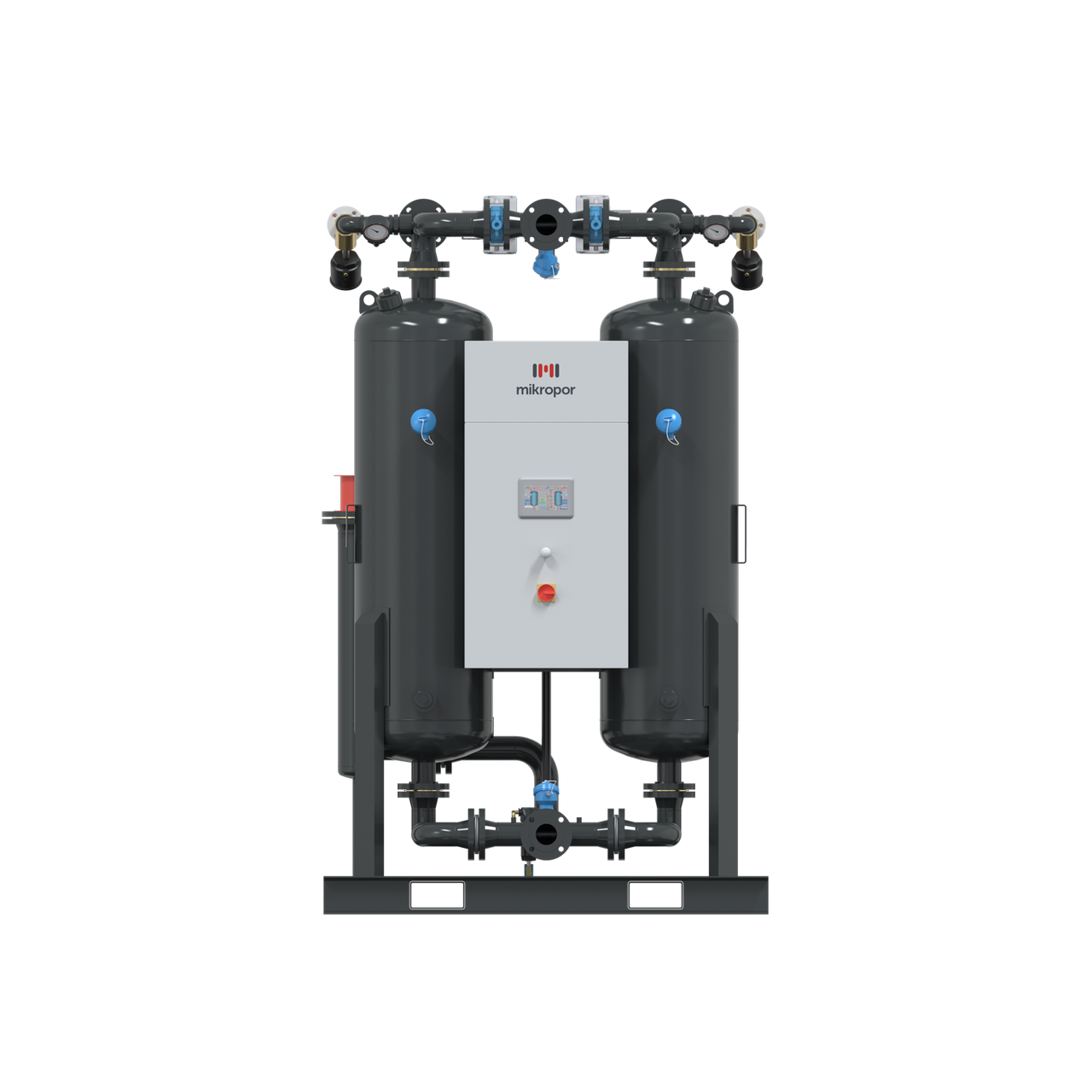 Mikropor MEHD Externally-Heated Desiccant Air Dryer MEHD-600 460V (Filters Included)