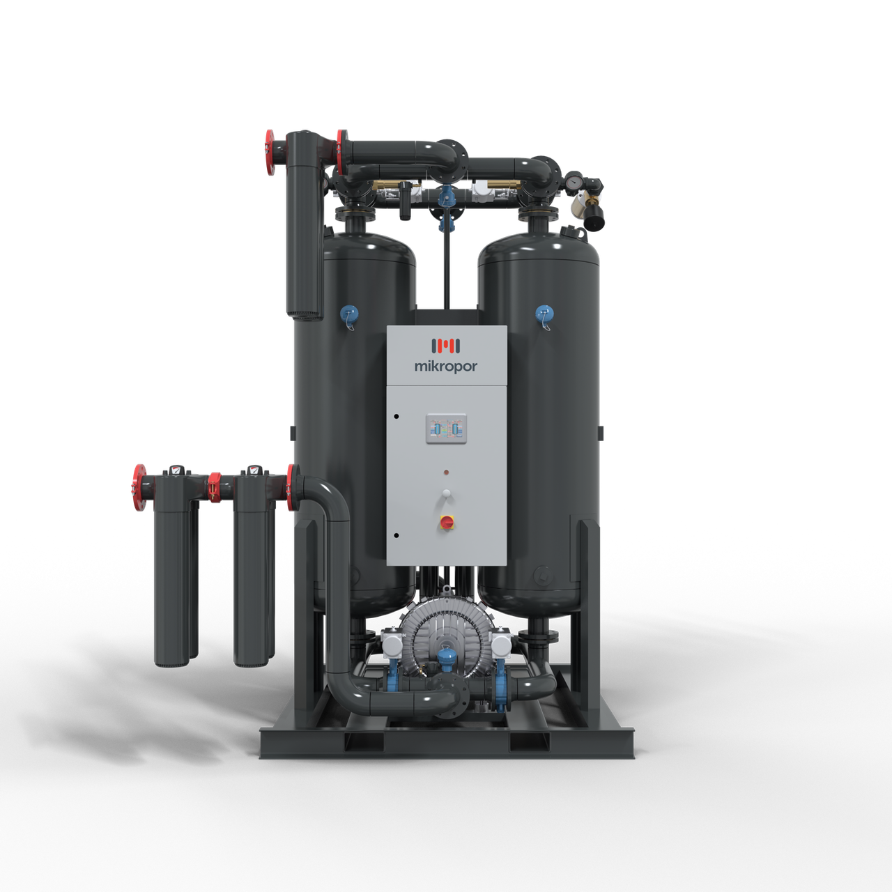 Mikropor MBL Blower-Purge Desiccant Air Dryer MBL-3000 460V (Filters Included)