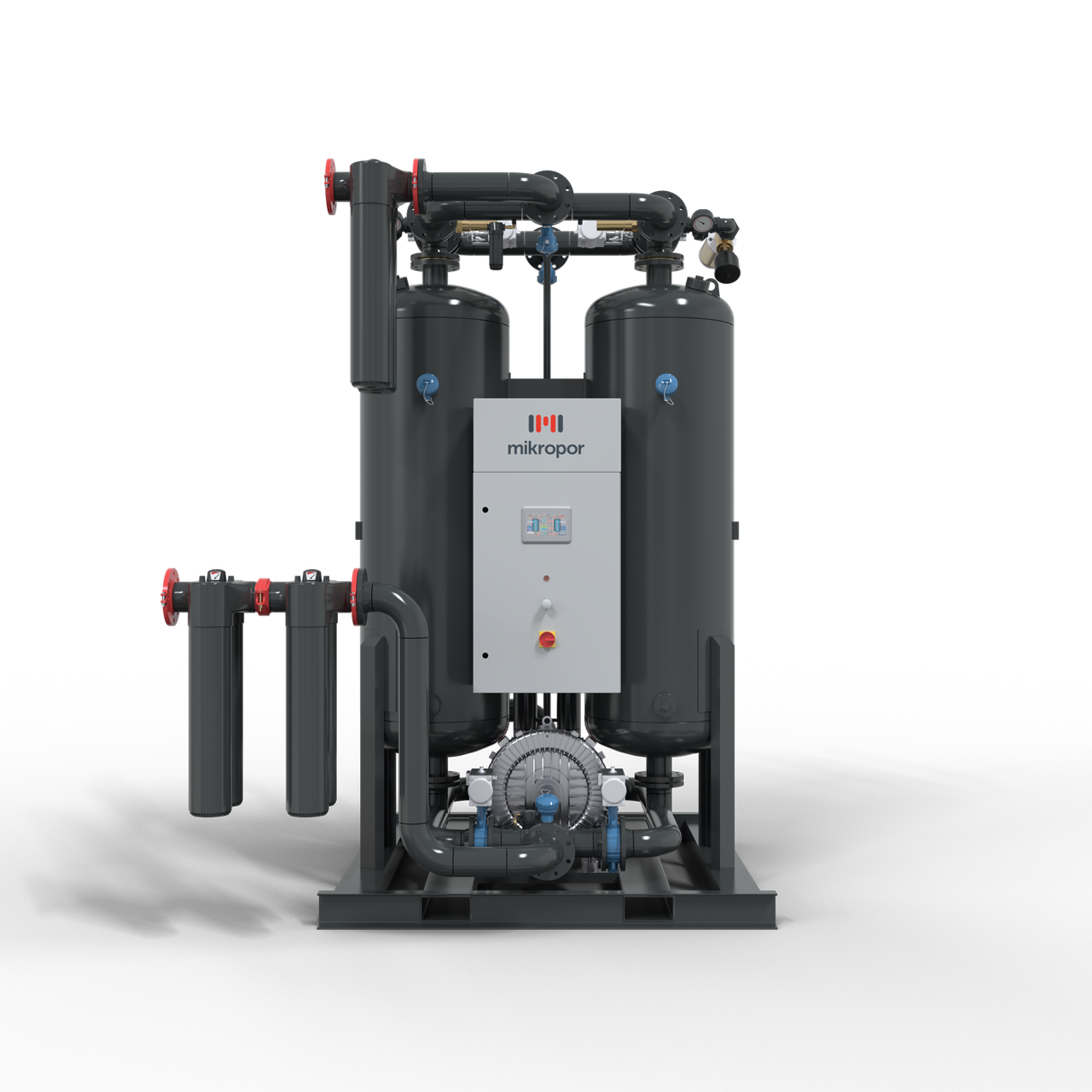 Mikropor MBL Blower-Purge Desiccant Air Dryer MBL-7000 460V (Filters NOT Included)