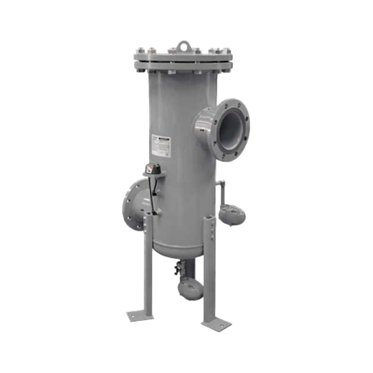 Mikropor F-Series Flanged Compressed Air Filter F-US-2500 MA 0.01µ Activated Carbon