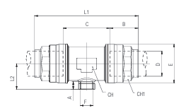 ProParts, Inc. sells and services outlet aluminum female reducing tee 90237A-63-08.