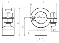 ProParts, Inc. sells and services female saddle clamp connector 90248-63-08.