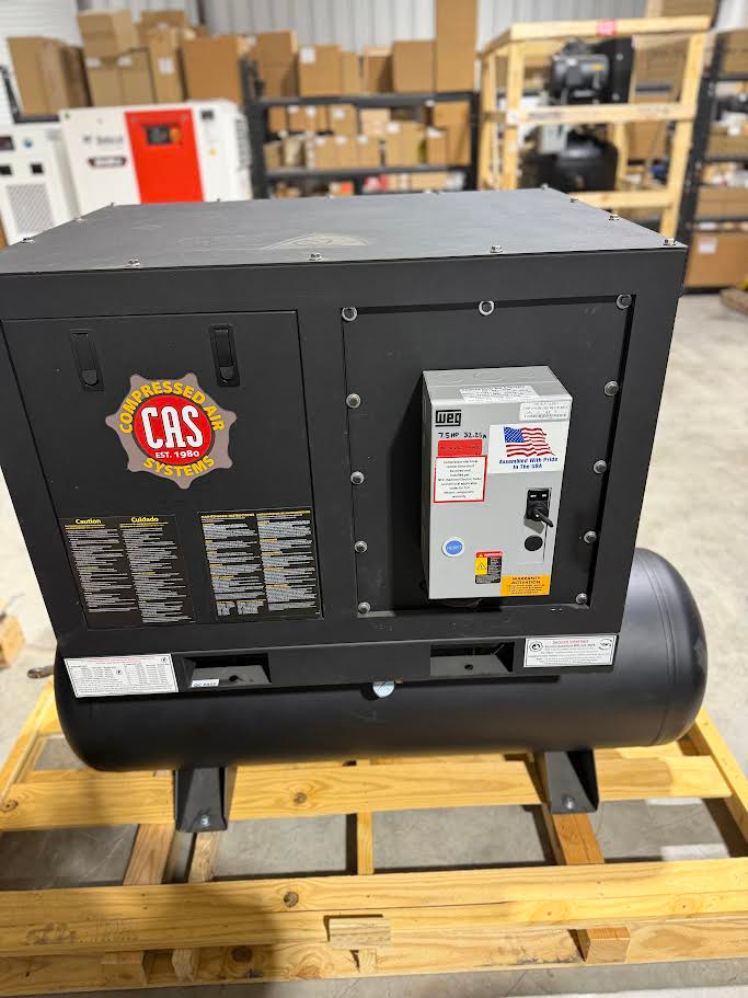 CAS B71H84 7.5 HP 23 CFM  175 PSI Reciprocating Compressor