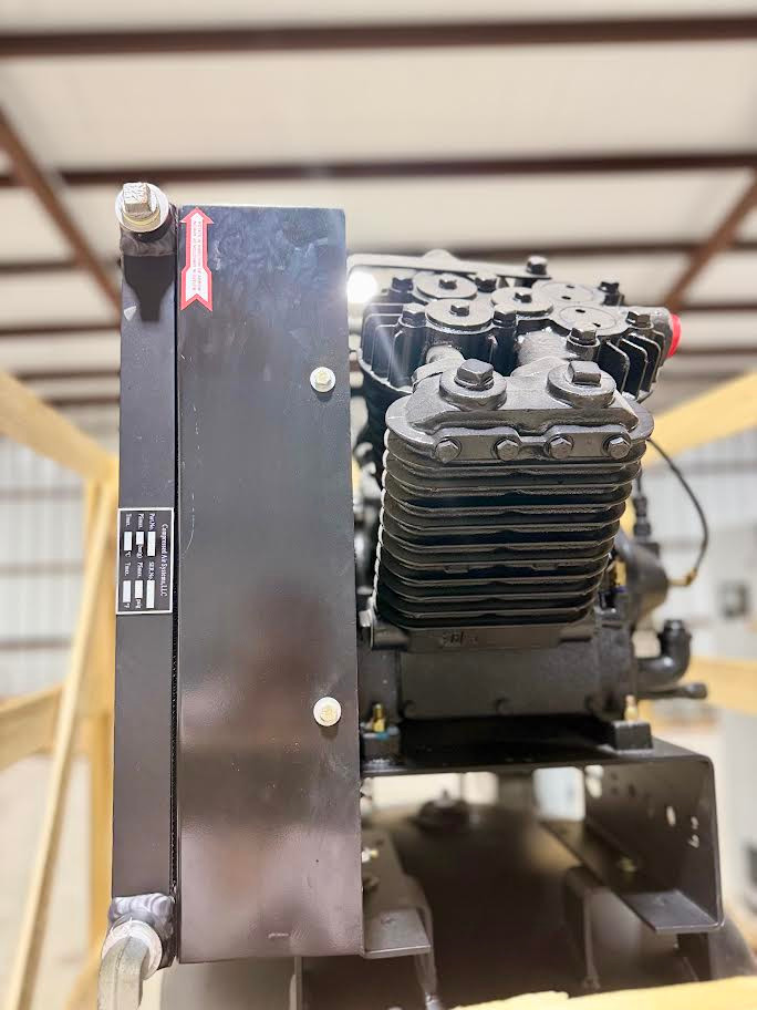CAS B73V126 7.5 HP 28 CFM 175 PSI Reciprocating Compressor