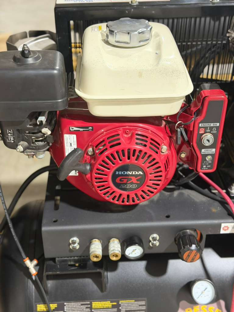 CAS C55HG31 5.5 HP 10 CFM  125 PSI Reciprocating Compressor