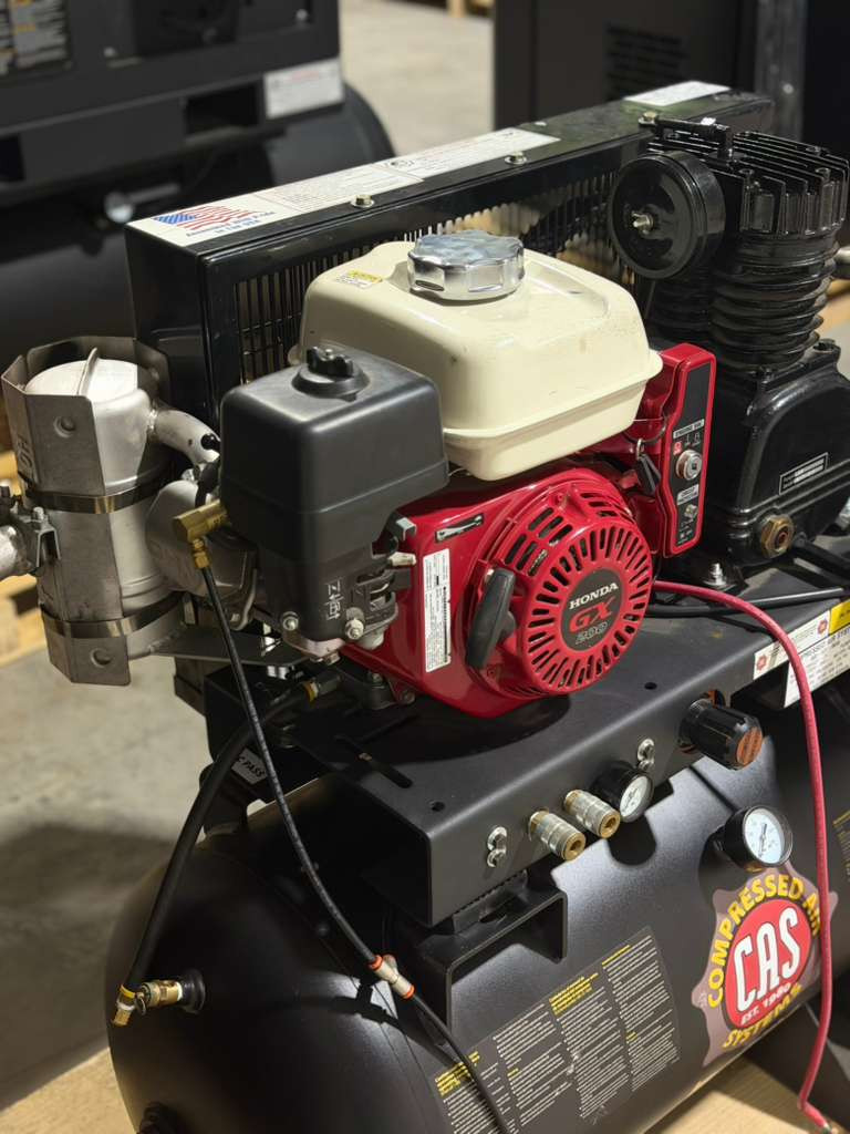 CAS C55HG31 5.5 HP 10 CFM  125 PSI Reciprocating Compressor