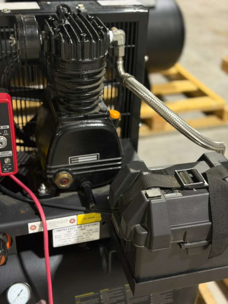 CAS C55HG31 5.5 HP 10 CFM  125 PSI Reciprocating Compressor