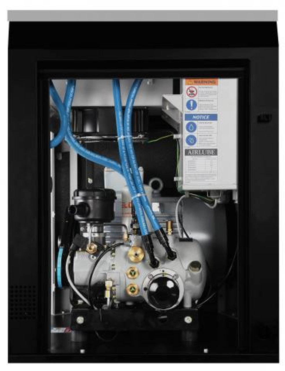 ELGi EN05 7.5 HP 125 PSI Air Compressor 220V with 60 Gallon Tank Mount and Timer Drain P/N EN05-125-60T-A2J