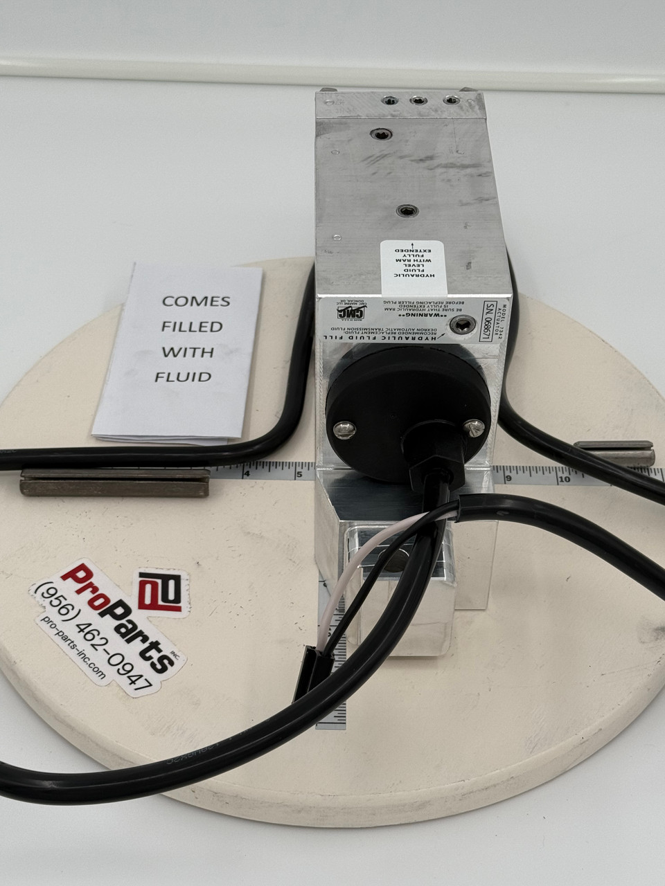 07 CMC High Speed Hydraulic Actuator 7342 - PL-65 with Spring Pins