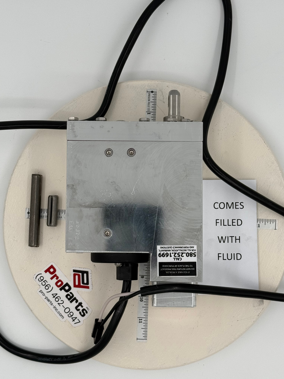 07 CMC High Speed Hydraulic Actuator 7342 - PL-65 with Spring Pins