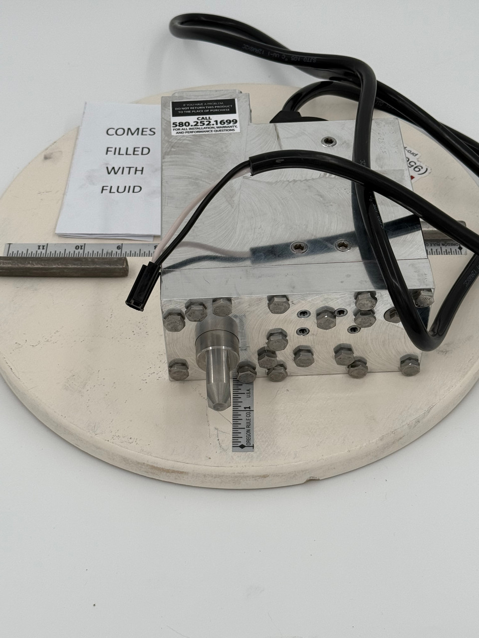 07 CMC High Speed Hydraulic Actuator 7342 - PL-65 with Spring Pins