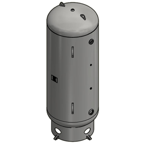 Samuels A10056X 400 Gallon Vertical Air Receiver Tank (36X93, 200 PSI)