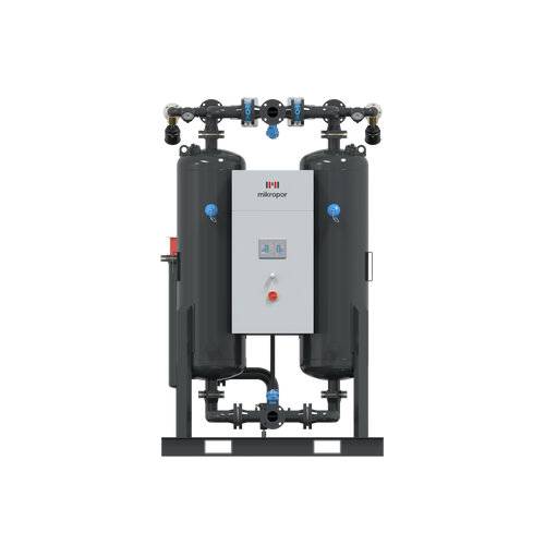 Mikropor MEHD Externally-Heated Desiccant Air Dryer MEHD-2000 460V (Filters Included)