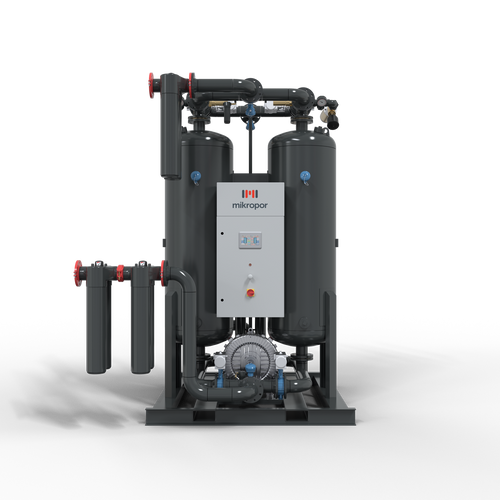 Mikropor MBL Blower-Purge Desiccant Air Dryer MBL-600 460V (Filters Included)