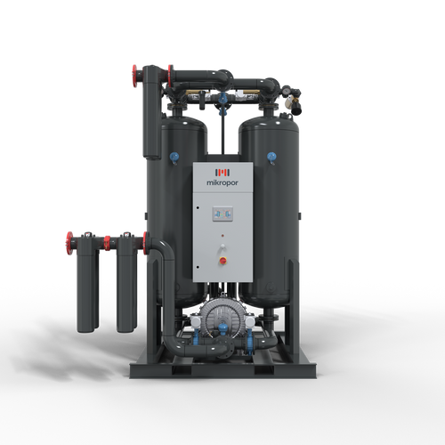 Mikropor MBL Blower-Purge Desiccant Air Dryer MBL-800 460V (Filters Included)