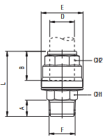 ProParts, Inc. sells and services straight male adapter 90011-32-16.