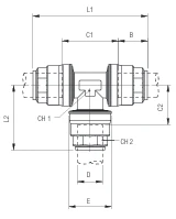 ProParts, Inc. sells and services tee connector 90230-20.