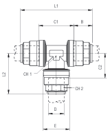 ProParts, Inc. sells and services tee connector 90230-32.