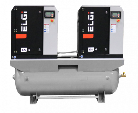 ELGi EN03 x2 Duplex 150 PSI Air Compressor (230/460v 3ph)