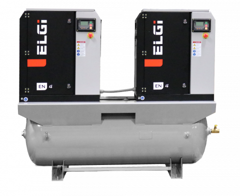 ELGi EN04 x2 Duplex 150 PSI Air Compressor (200v/3ph)