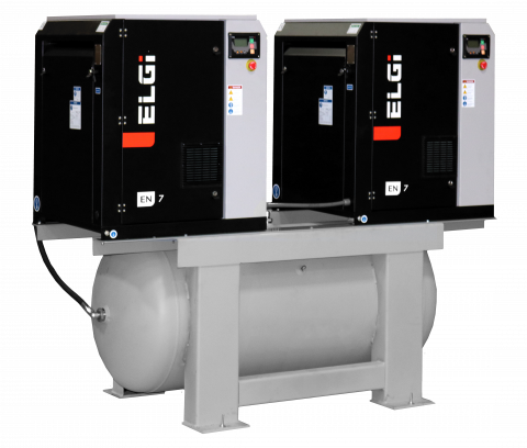 ELGi EN11 x2 Duplex 175 PSI Air Compressor (200v/3ph)
