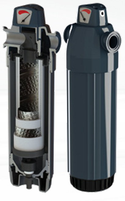 Mikropor 40 scfm GON Series Air Filter Model GON-US-40