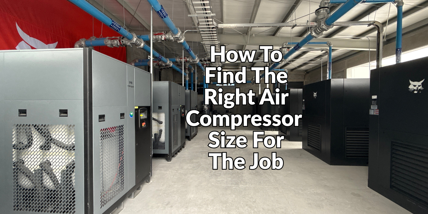 How To Find The Right Air Compressor Size For The Job